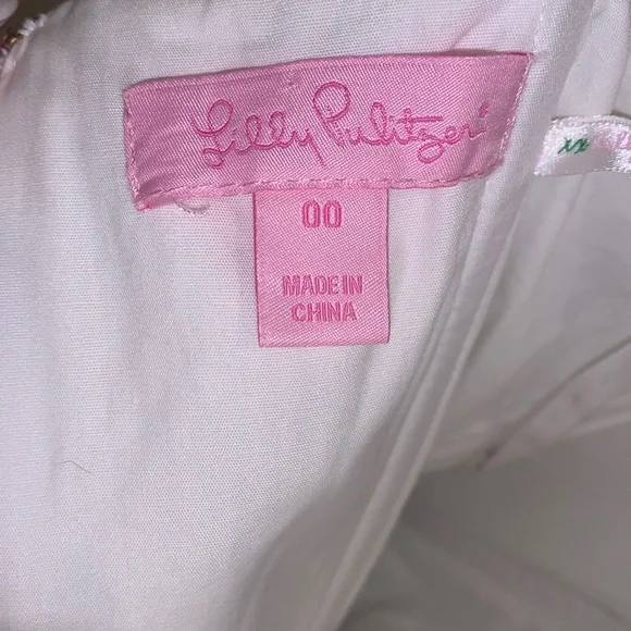 Lilly Pulitzer Peplum Seersucker Lowe Dress - Picture 2 of 6